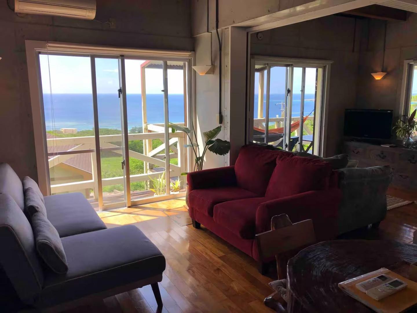 Panorama Ocean View Cottage Motobu Exterior foto